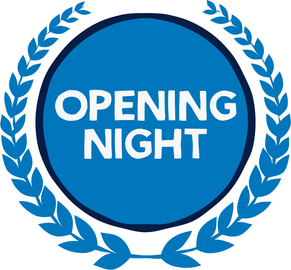 Laurel icon denoting the film is the Opening Night selection.