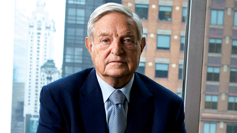 Film still from Soros