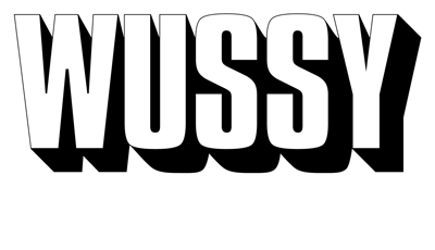 Logo for Wussy Magazine