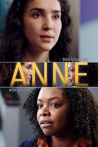 Poster for the short film Anne