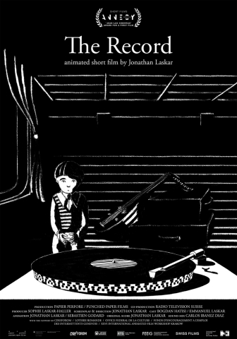 Poster for the short film The Record