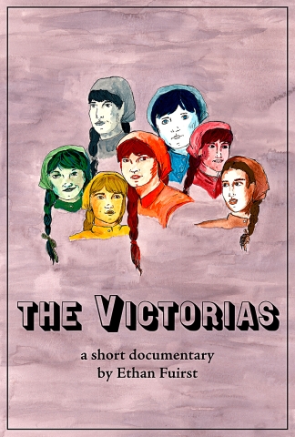 Poster for the short film The Victorias